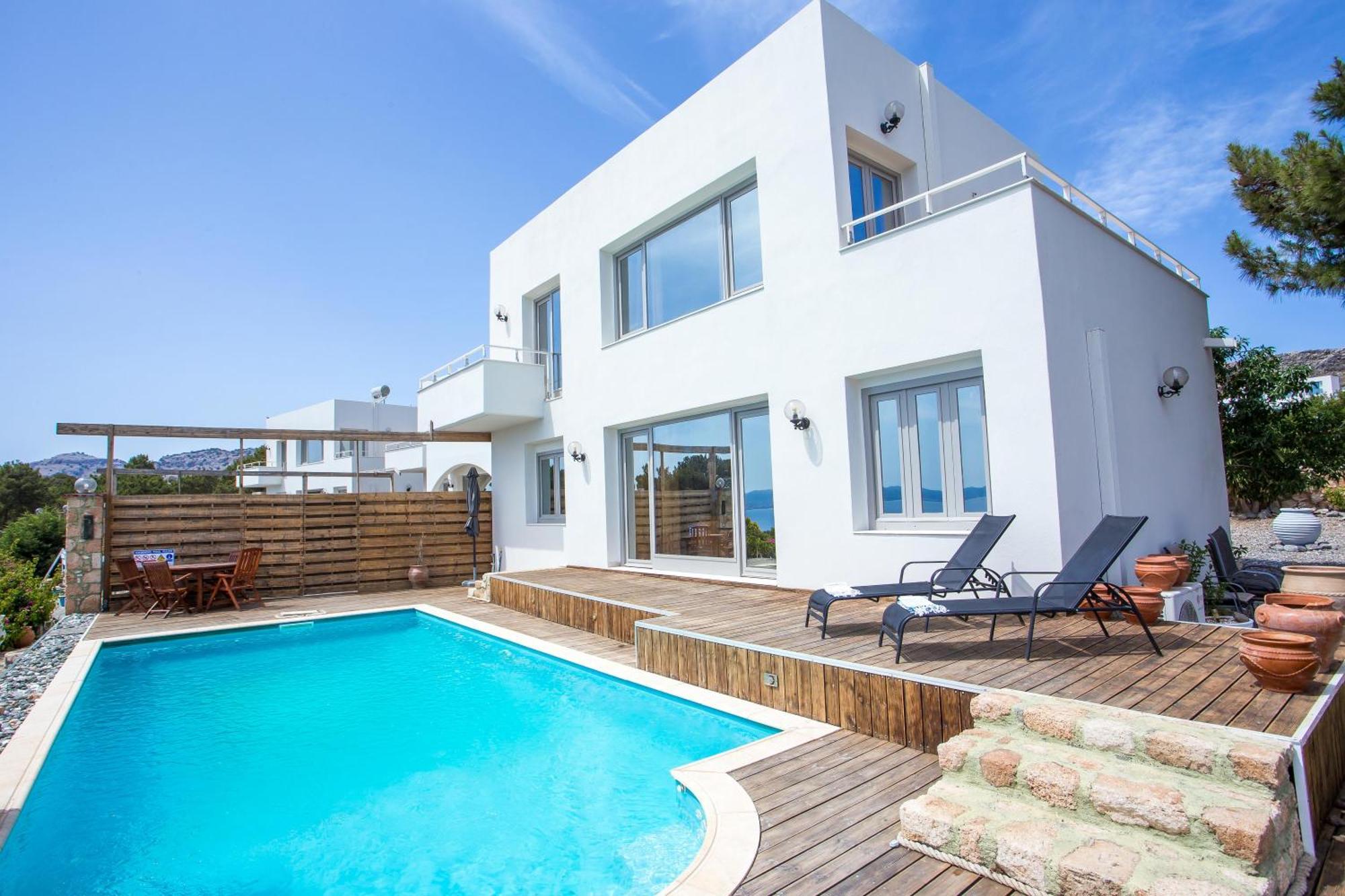Spilia Bay Villas Pefki (Rhodes) Exterior foto